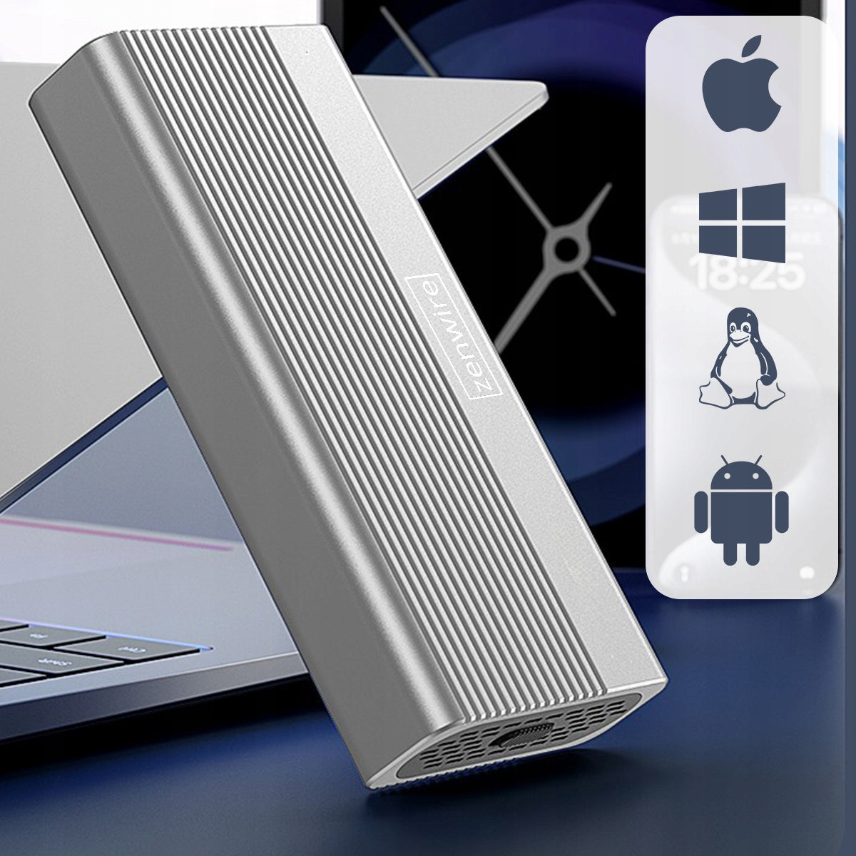 M.2 NVME Pcie USB-C 4.0 M2 Thunderbolt 4 40GB SSD Enclosure