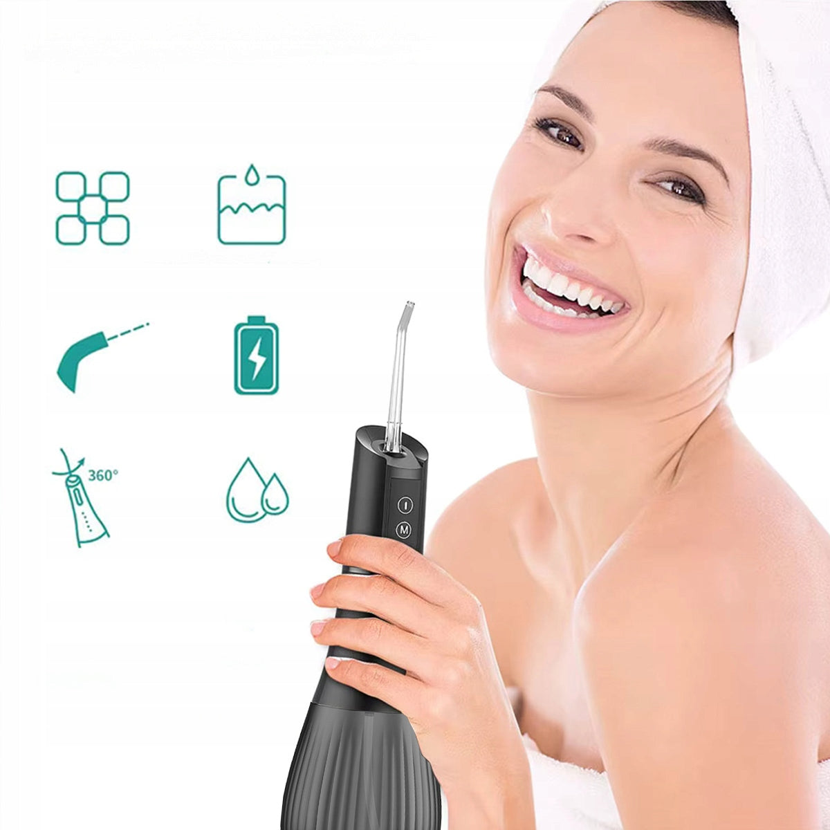 Water Flosser Portable Bezprzewodowy Dental Tooth Oral 500 ml Zenwire WF238