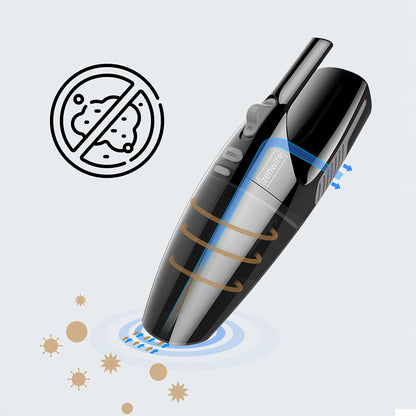 Mini handheld Wireless Car Handheld Vacuum with high-capacity battery in port USB-C